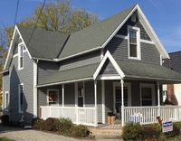 7” Shake & 5” Shiplap Siding by Norandex Woodsman Siding Panel in Granite Grey