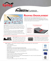 Roof UnderLayment for Metal & Asphalt